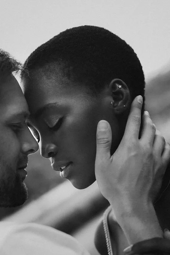 A touch, a kiss, an embrace